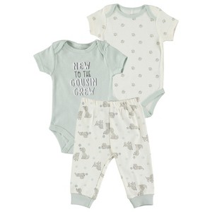 Kyle & Deena Gender Neutral Baby Clothes Layette Set - 1 of 3