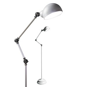 OttLite Pharmacy Floor Lamp (Includes LED Light Bulb) - Prevention: Modern Touch Sensor, ETL Listed, Metal Cone Shade - 1 of 4