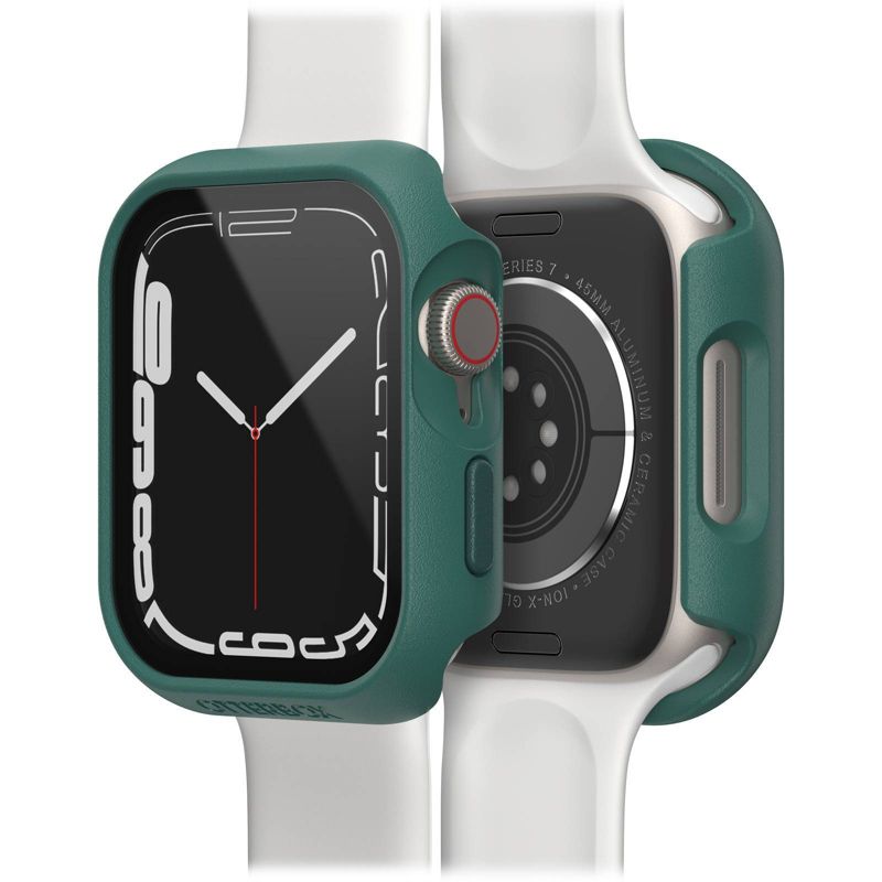 OtterBox Apple Watch Series 9/8/7 45mm Eclipse Bumper with Screen Protection Case - Get Your Greens, 1 of 6