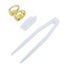 Unique Bargains Hip Hop Hollowout Heart Fake Grills 1 Pc - 3 of 4