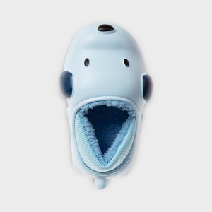FOAMWALK Toddler Boy's Novelty Clogs with Faux Shearling and Fur Lining - Cute Shark and Dog Clogs for Toddler - 1 of 4