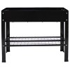 Sunnydaze Hot Dip Galvanized Steel Raised Garden Bed with Mesh Shelf - Set of 2 - 3 of 4