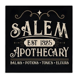 Stupell Industries Salem Apothecary Vintage Witch Sign Canvas Wall Art - 1 of 4