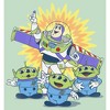 Girl's Toy Story Buzz Lightyear and Aliens T-Shirt - 2 of 4