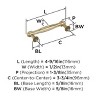 Amerock Enlivity Pull for Cabinets, Drawers, and Furniture - 3 of 4
