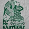 Mens Funny T Shirts Its My Earth Day Sarcastic Graphic Tee For Men - Crazy Dog Men's T Shirt - 2 of 4