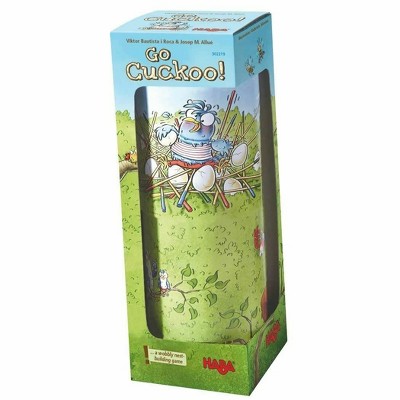 HABA Go Cuckoo! A Wobbly Themed Nest Building Dexterity Game