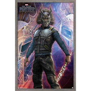 Trends International Marvel Cinematic Universe - Black Panther - Killmonger Framed Wall Poster Prints - 1 of 4