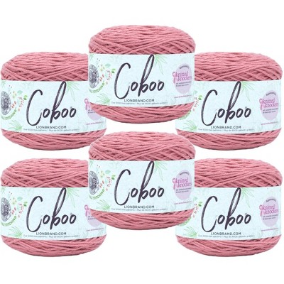 6pk Coboo Yarn Terracotta - Lion Brand Yarn