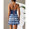 Womens Swimwear Cover Ups Knit Bathing Suit Summer Crochet Hollow Out Beach Dresses - 4 of 4