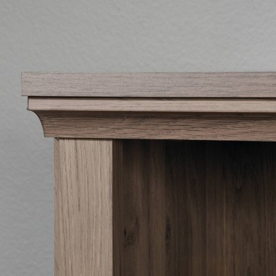 Salt Oak Adjustable 3-Shelf Wooden Bookcase