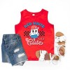 The Juniper Shop Red White And Cute Popsicle Youth Tank Top - 2 of 4