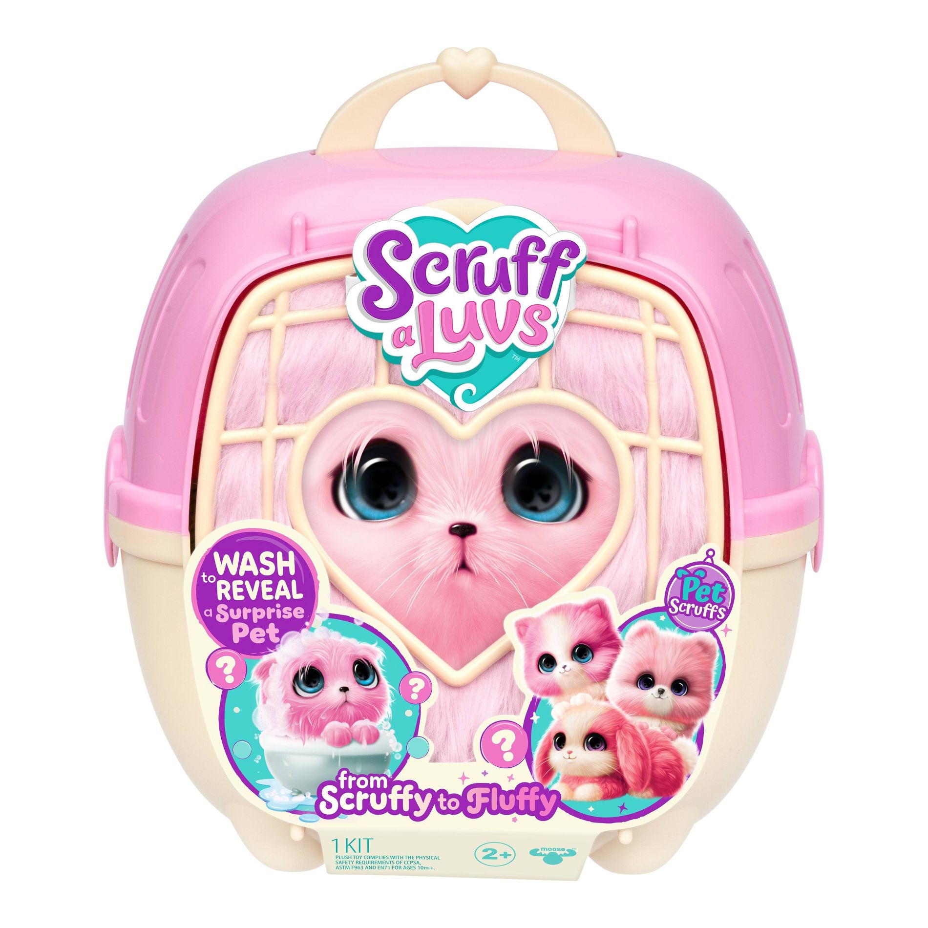 SCRUFF-A-LUVS Single Pet - Pink