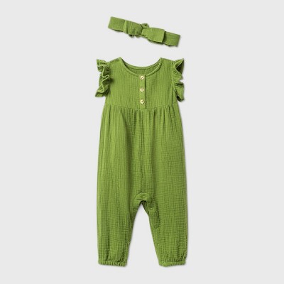 baby romper and headband