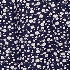 navy blue small floral