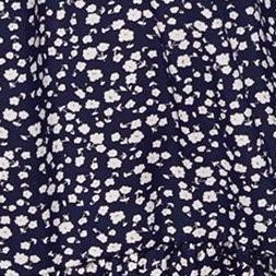 navy blue small floral