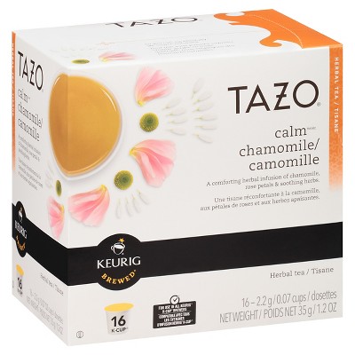 Tazo Calm Chamomile Tea K-Cup Pods - 16ct