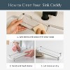 Attop Absorbent stone sink tray, stainless steel legs, quick-drying, sandstone material - 4 of 4