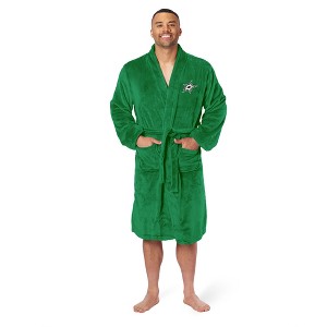 Dallas Stars NHL L/XL Silk Touch Bathrobe 26x47 Inches - 1 of 4