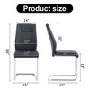 NicBex Modern Dining Chairs with Plush Upgraded Cushions,Anti-Slip Armless Chairs for Kitchen,Living Room - 3 of 4