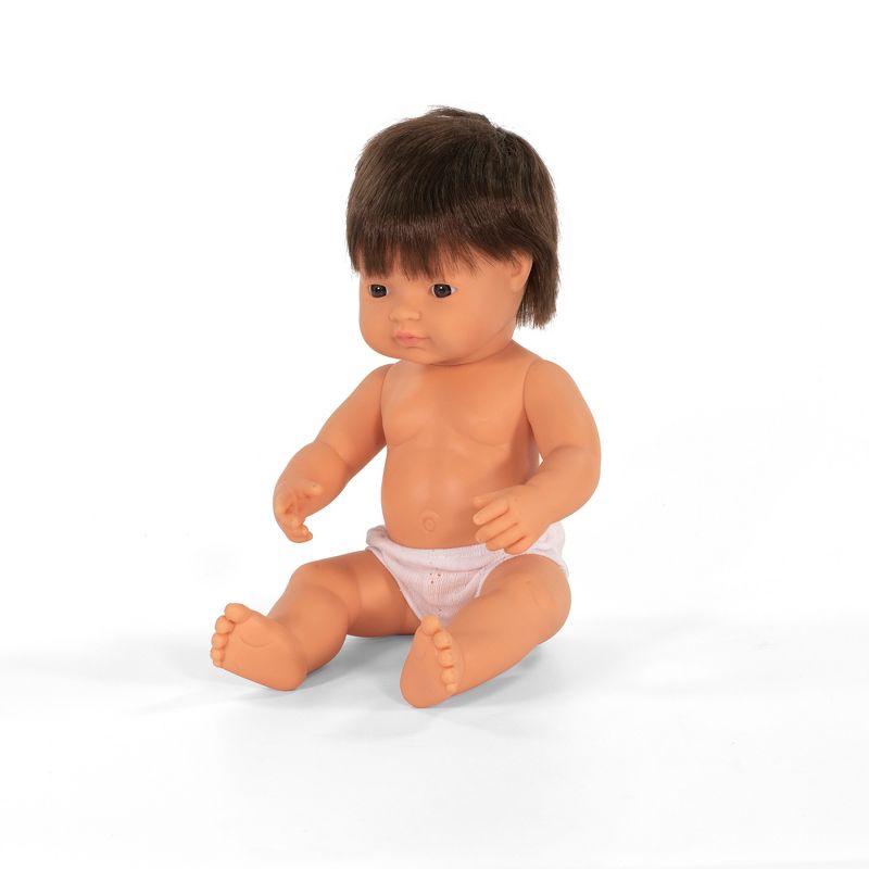 Miniland Educational Anatomically Correct 15" Baby Doll, Boy, Brunette Hair, 2 of 4