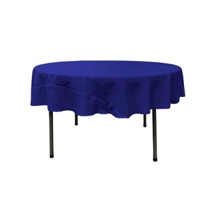 Slickblue Polyester Poplin Round Tablecloth 41 Different Colors 7 Sizes - 1 of 1
