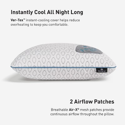Standard White Memory Foam Cooling Performance Pillow