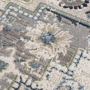 Hauteloom Cabacungan Gray & Blue Washable Area Rug - 1 of 4