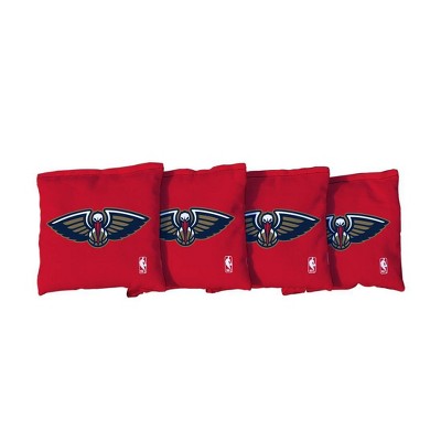 NBA New Orleans Pelicans Corn-Filled Cornhole Bags Red - 4pk