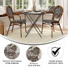 Alamont 2pk Commercial Thonet Stacking Chairs with Arms - 4 of 4