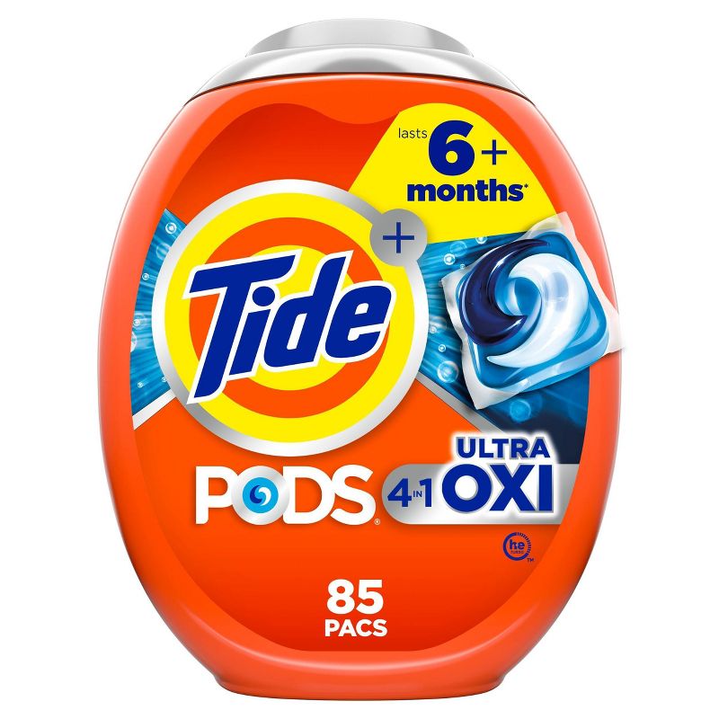 Tide Pods Ultra Oxi Laundry Detergent Pacs, 1 of 11