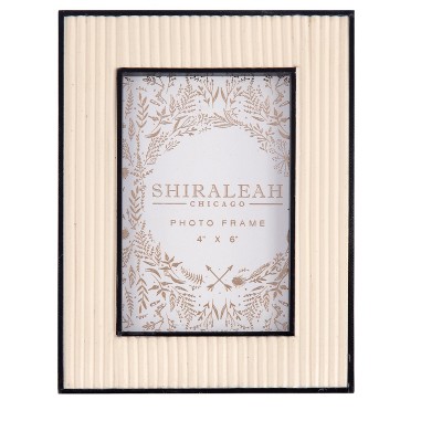 Shiraleah Paris Textured 4x6 Picture Frame