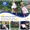 LLHZSY Happy Bounce Trampoline with Enclosure Net - 2 of 4