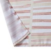 Piña & Sardinia Home Paloma Abstract Pink And White Fabric Shower Curtain - Standard Size - image 3 of 4