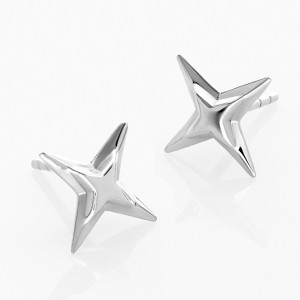 Northern Star Stud Earrings - Sterling Silver - 1 of 2