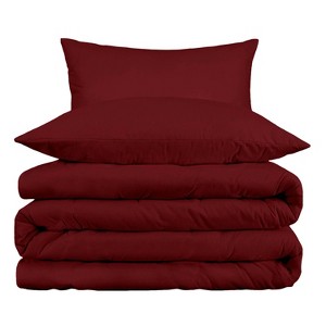 Cotton Blend 800 Thread Count Duvet Cover Set by Blue Nile Mills - 1 of 4