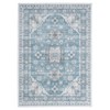 Coucheta boho Vintage Rug - Washable, Non-Slip Low-Pile Floral Accent Carpet for Home & Office - 2 of 4