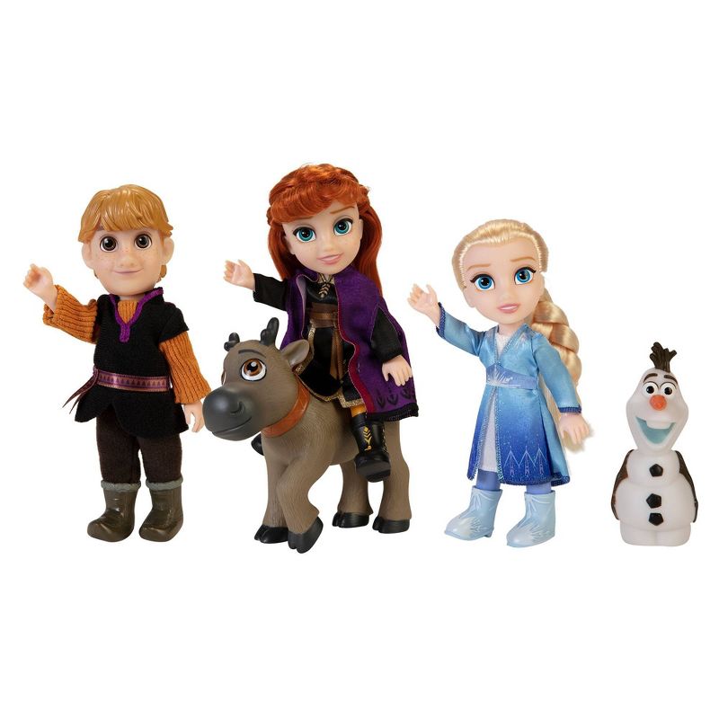 Disney Frozen 2 Petite Adventure Dolls Gift Set, 4 of 8