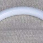 glossy white