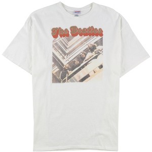 Junk Food Mens Please Please Me The Beatles Graphic T-Shirt - 1 of 2