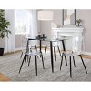 LumiSource 5pc Clara Dining Set - 4 of 4