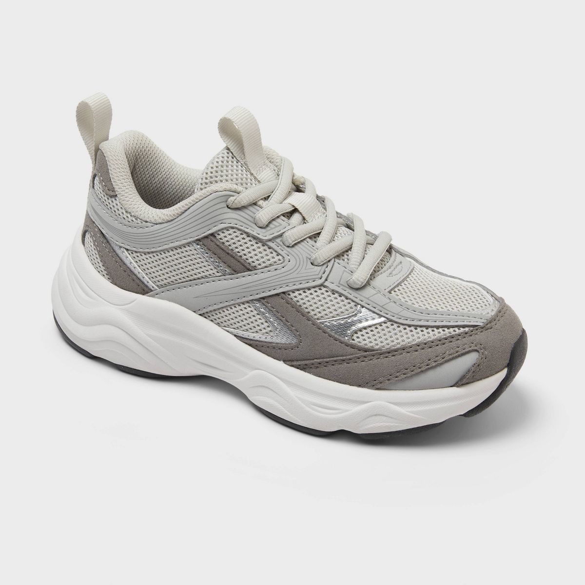 Kids' Wells Casual Athletic Sneakers - art class™ Gray
