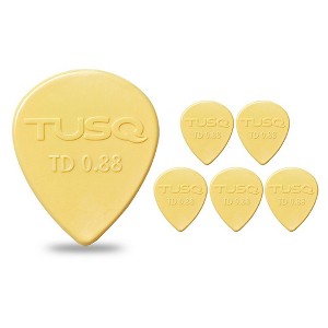 Graph Tech TUSQ Warm Tone Teardrop Pick 0.88 mm 6 Pack - 1 of 2