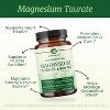 High Absorption Magnesium Taurate Capsules, 1900MG Mag Taurate with Vitamin B6 Supplement for Heart Health & Relaxation Support, Nobi Nutrition, 60ct - 2 of 4