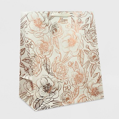 XLarge Foil Flowers Jumbo Gift Bag - Spritz™