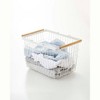 Yamazaki Home - Wire Basket - Two Sizes - Steel + Wood - image 2 of 4