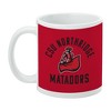 Cal State Northridge Matadors Ceramic Coffee Mug Novelty Gift Mugs for Coffee Tea and Hot Drinks 11oz White - 3 of 4