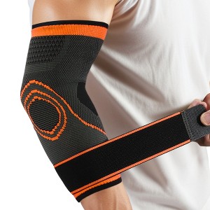 Unique Bargains Elbow Compression Sleeve 1 Pair - 1 of 4