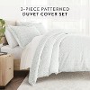 Quatrefoil & Farmhouse Vine Prints 3PC Duvet Cover & Shams Set, Ultra Soft, Easy Care - Becky Cameron - 2 of 4