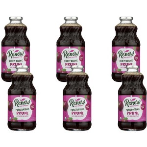 Renew Juice Company Purely Organic Prune Juice  - Case of 6/32 fz - 1 of 4